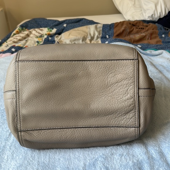 Tory Burch Half-Moon Satchel - French Grey + dust bag - Picture 7 of 16